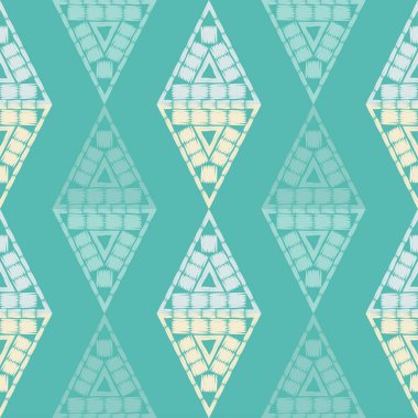 Dikişsiz soyut geometrik desen. Üçgenler. Vektör desen. Mozaik doku. Duvar kağıdı, tekstil, ambalaj, web sayfası arka planı davetiye, için kullanılabilir.