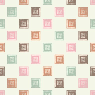 Dikişsiz soyut geometrik desen. Kuluçkalık ver. Doku karalamak. Vektör desen. Mozaik doku. Duvar kağıdı, tekstil, ambalaj, web sayfası arka planı davetiye, için kullanılabilir.