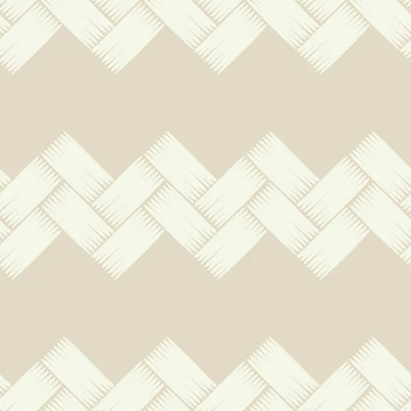 Sömlös Abstrakta Geometriska Mönster Textur Lapptäcke Nettning Hand Kläckning Klotter — Stock vektor