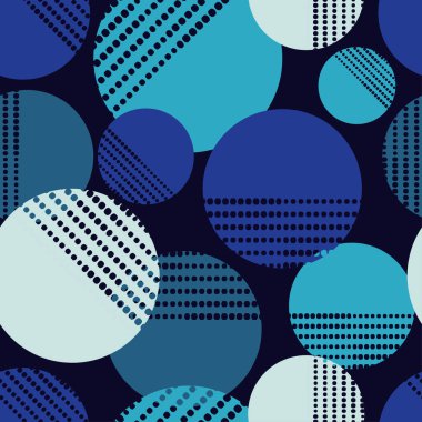 Polka dot seamless modeli. Puan. Geometrik arka plan. Nokta, daireler ve düğmeler. Duvar kağıdı, tekstil, ambalaj, web sayfası arka planı davetiye, için kullanılabilir.