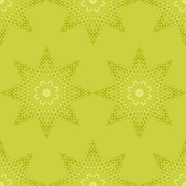 Sorunsuz vektör arka plan. Üçgenler sekizgen yıldızdan. Çokgenler. Mozaik doku. Duvar kağıdı, tekstil, ambalaj, web sayfası arka planı davetiye, için kullanılabilir.