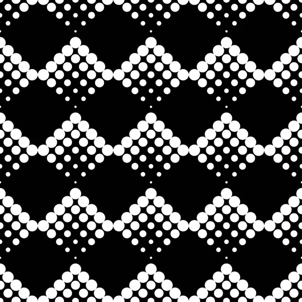 Polka Dot Seamless Pattern Figures Large Small Balls Geometric Background — Stock Vector