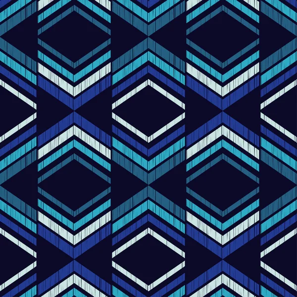 Les Formes Zigzags Avec Ancienne Texture Motifs Sans Couture Mode — Image vectorielle
