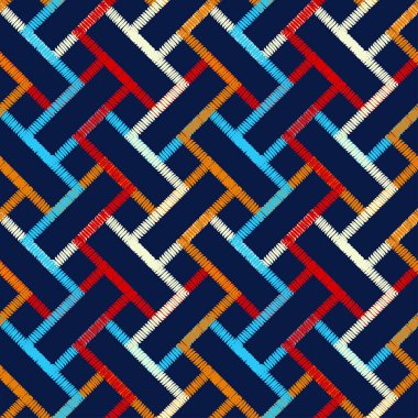 El gölgelerle zigzag şeklinde. Son moda dikişsiz desen tasarımlar. Duvar kağıdı, tekstil, ambalaj, web sayfası arka planı davetiye, için kullanılabilir.