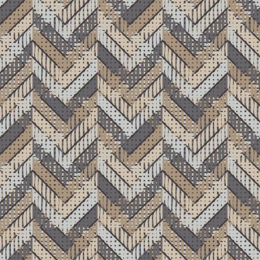 Etnik boho seamless modeli. Çizgili zigzag mozaiği. Geleneksel süs. Kabile desen. Halk motif. Duvar kağıdı, tekstil, ambalaj, web sayfası arka planı davetiye, için kullanılabilir.