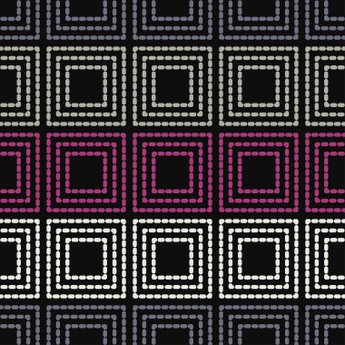 Son moda dikişsiz desen tasarımlar. Quadrangles çizgi üzerinden bir mozaik. Vektör geometrik arka plan. Duvar kağıdı, tekstil, ambalaj, web sayfası arka planı davetiye, için kullanılabilir.