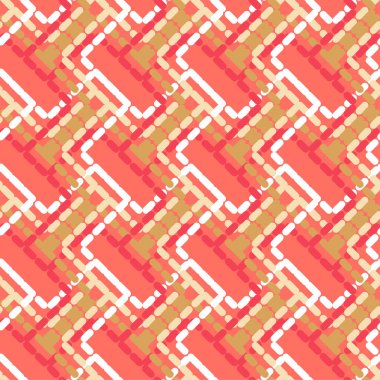 Son moda dikişsiz desen tasarımlar. Zikzak çizgi. Vektör geometrik arka plan. Duvar kağıdı, tekstil, ambalaj, web sayfası arka planı davetiye, için kullanılabilir.