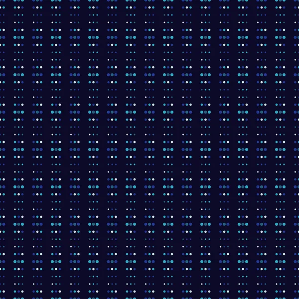 Polka Dot Seamless Pattern Мозаика Больших Малых Кругов Геометрический Фон — стоковый вектор