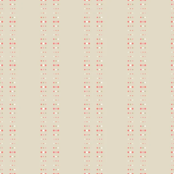 Puntíky Vzor Bezešvé Mozaika Malých Velkých Kruhů Geometrické Pozadí Lze — Stockový vektor