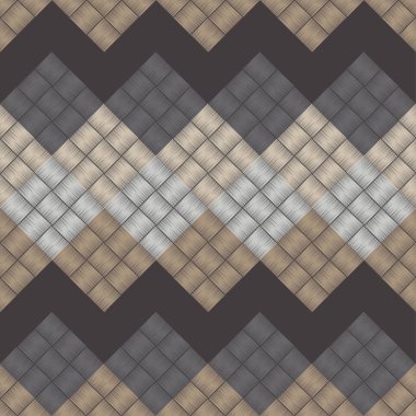 Son moda dikişsiz desen tasarımlar. Kare yamalar bir mozaik. Patchwork doku. Dokuma. Vektör geometrik arka plan. Duvar kağıdı, tekstil, ambalaj, web davetiye, için kullanılabilir.