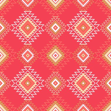 Etnik boho seamless modeli. Geleneksel süs. Kabile desen. Halk motif. Duvar kağıdı, tekstil, ambalaj, web sayfası arka planı davetiye, için kullanılabilir.