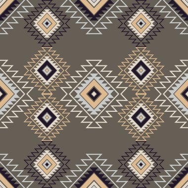 Etnik boho seamless modeli. Geleneksel süs. Kabile desen. Halk motif. Duvar kağıdı, tekstil, ambalaj, web sayfası arka planı davetiye, için kullanılabilir.