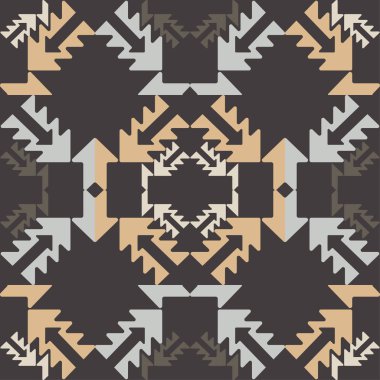 Etnik boho seamless modeli. Geleneksel süs. Kabile desen. Halk motif. Duvar kağıdı, tekstil, ambalaj, web sayfası arka planı davetiye, için kullanılabilir.