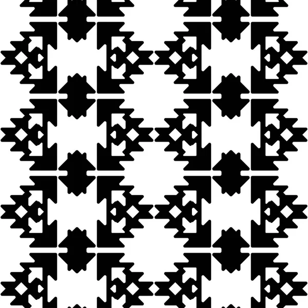 Ethnic Boho Seamless Pattern Traditional Ornament Tribal Pattern Folk Motif — Stock Vector