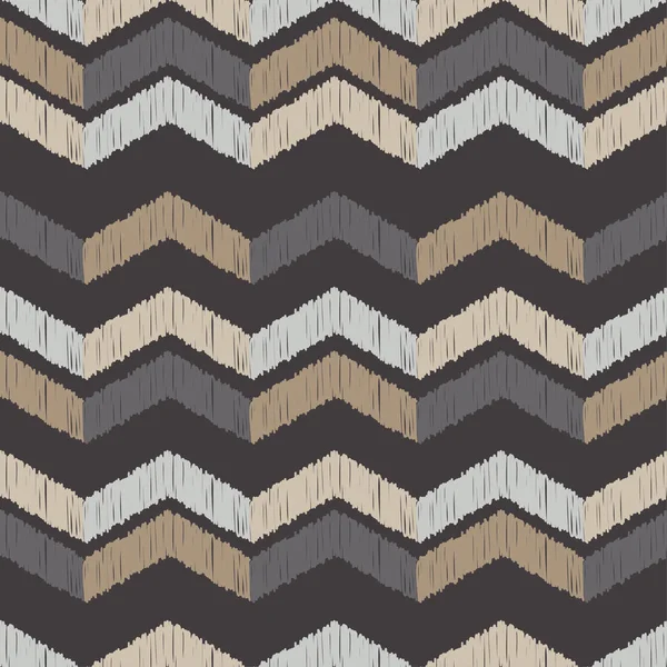 Design Padrão Sem Costura Moda Zigzag Mosaico Com Textura Eclosão —  Vetores de Stock