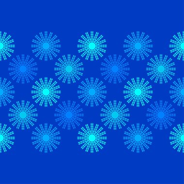 Dekoratif yıldız ile Seamless modeli. Mozaik yıldız şeritler ve nokta. Duvar kağıdı, tekstil, ambalaj, web sayfası arka planı davetiye, için kullanılabilir.