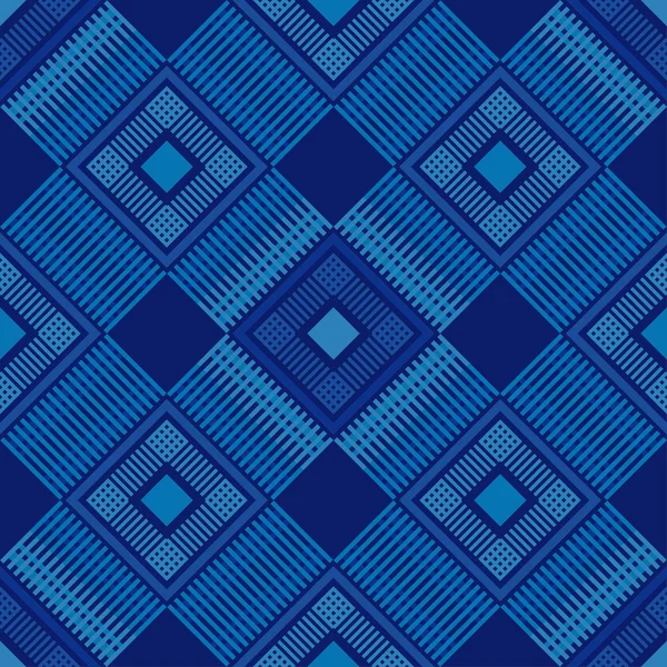 Seamless Pattern Plaid Texture Tartan Scottish English Fabric Vector Illustration — Stock Vector