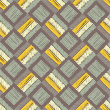 Etnik boho seamless modeli. Patchwork doku. Dokuma. Geleneksel süs. Kabile desen. Halk motif. Duvar kağıdı, tekstil, ambalaj, web sayfası arka planı davetiye, için kullanılabilir.