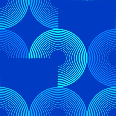 Polka dot seamless modeli. İnce şeritler yarı daireler. Geometrik arka plan. Duvar kağıdı, tekstil, ambalaj, web sayfası arka planı davetiye, için kullanılabilir.