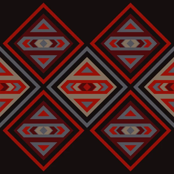 Etniczna Boho Jednolity Wzór Patchwork Tekstury Tkania Tradycyjne Ornament Tribal — Wektor stockowy