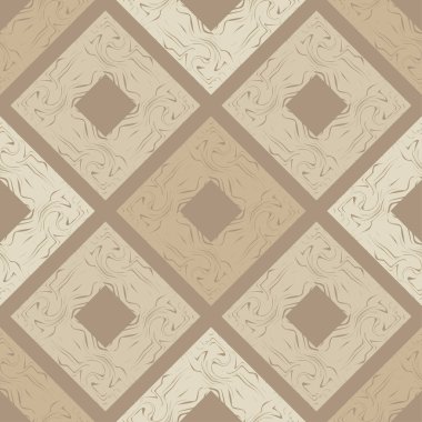 Son moda Dikişsiz desen tasarımlar. Kahverengi zemin ahşap dokulu. Vektör geometrik arka plan. Duvar kağıdı, tekstil, ambalaj, web sayfası arka planı davetiye, için kullanılabilir.