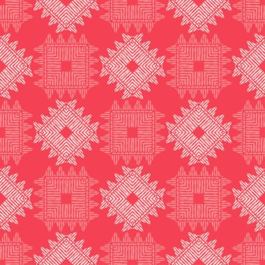 Etnik boho seamless modeli. Patchwork doku. Dokuma. Geleneksel süs. Kabile desen. Halk motif. Duvar kağıdı, tekstil, ambalaj, web sayfası arka planı davetiye, için kullanılabilir.