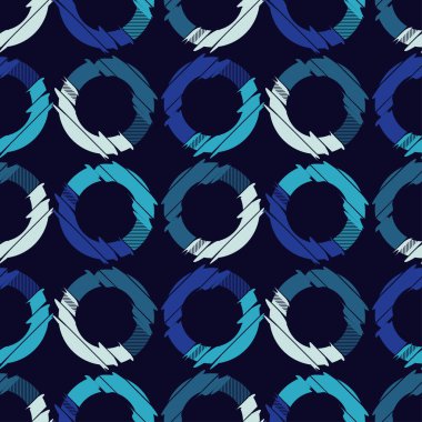 Polka dot seamless modeli. Soyut dijital aksaklık grafik. Geometrik arka plan. Duvar kağıdı, tekstil, ambalaj, web sayfası arka planı davetiye, için kullanılabilir.