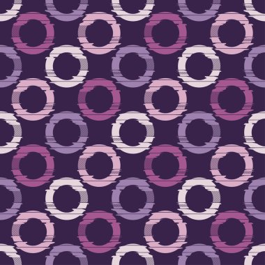 Polka dot seamless modeli. Soyut dijital aksaklık grafik. Geometrik arka plan. Duvar kağıdı, tekstil, ambalaj, web sayfası arka planı davetiye, için kullanılabilir.