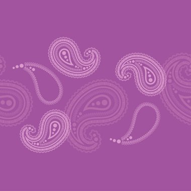 Desenli süsleme. Buta. Etnik boho seamless modeli. Halk motif. Duvar kağıdı, tekstil, ambalaj, web sayfası arka planı davetiye, için kullanılabilir.