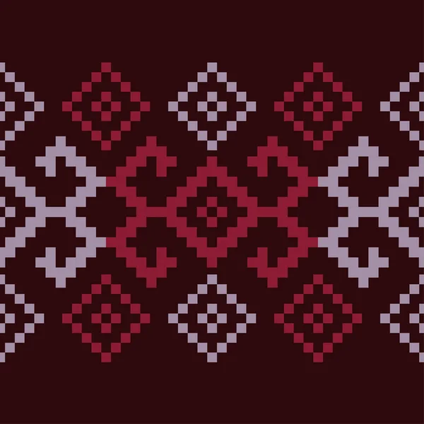 Etniczna Boho Jednolity Wzór Patchwork Tekstury Tkania Tradycyjne Ornament Tribal — Wektor stockowy