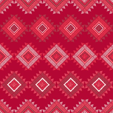 Etnik boho seamless modeli. Patchwork doku. Dokuma. Geleneksel süs. Kabile desen. Halk motif. Duvar kağıdı, tekstil, ambalaj, web sayfası arka planı davetiye, için kullanılabilir.