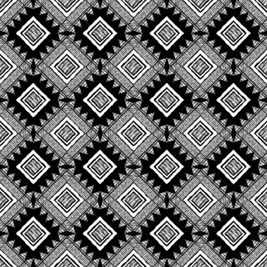 Etnik boho seamless modeli. Patchwork doku. Dokuma. Geleneksel süs. Kabile desen. Halk motif. Duvar kağıdı, tekstil, ambalaj, web sayfası arka planı davetiye, için kullanılabilir.