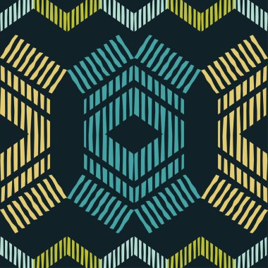 Etnik boho seamless modeli. Patchwork doku. Dokuma. Geleneksel süs. Kabile desen. Halk motif. Duvar kağıdı, tekstil, ambalaj, web sayfası arka planı davetiye, için kullanılabilir.