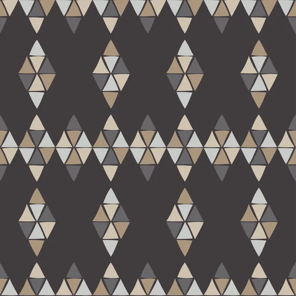 Modèle Sans Couture Boho Ethnique Broderie Sur Tissu Texture Patchwork — Image vectorielle