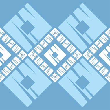Trendy Dikişsiz desen tasarımları. Eski doku ile dörtgenler mozaik. Vektör geometrik arka plan. Duvar kağıdı, tekstil, davet kartı, sarma, Web sayfası arka plan için kullanılabilir.