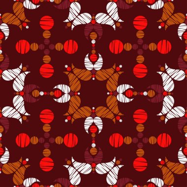 Paisley süsleme. Etnik Boho Dikişsiz desen. Ikat. Geleneksel süs. Halk motif. Duvar kağıdı, tekstil, davet kartı, sarma, Web sayfası arka plan için kullanılabilir.