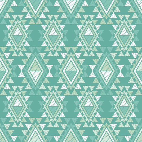 Patrón Étnico Boho Sin Costuras Bordado Tela Textura Patchwork Tejiendo — Vector de stock