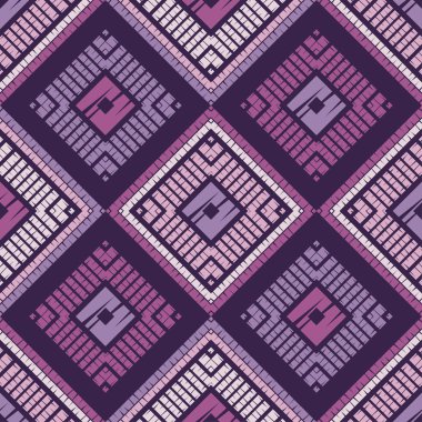 Etnik boho seamless modeli. Nakış kumaş üzerine. Patchwork doku. Dokuma. Geleneksel süs. Kabile desen. Halk motif. Duvar kağıdı, tekstil, ambalaj, web sayfası arka planı davetiye, için kullanılabilir.