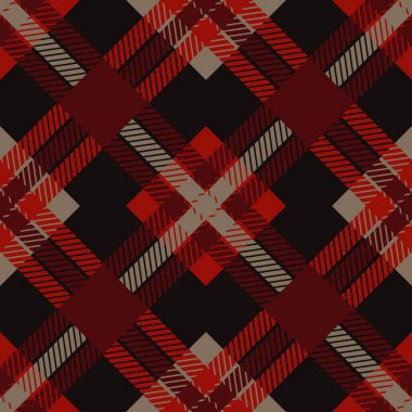 Ekose doku ile Seamless modeli. Tartan. İskoç, İngiliz kumaşı. Vektör çizim. Duvar kağıdı, tekstil, ambalaj, web sayfası arka planı davetiye, için kullanılabilir.