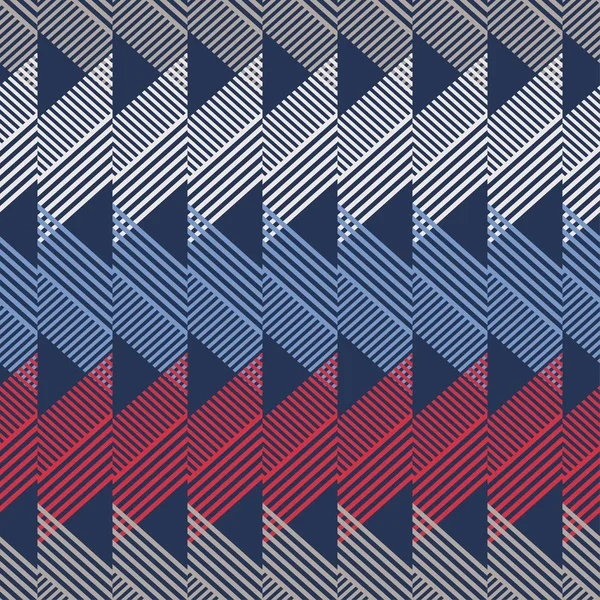 Trendy dikişsiz desen tasarımları. Şerit mozaiği. Zikzak. Vektör geometrik arka plan. Duvar kağıdı, tekstil, davetiye kartı, sarma, web sayfası arka plan için kullanılabilir.