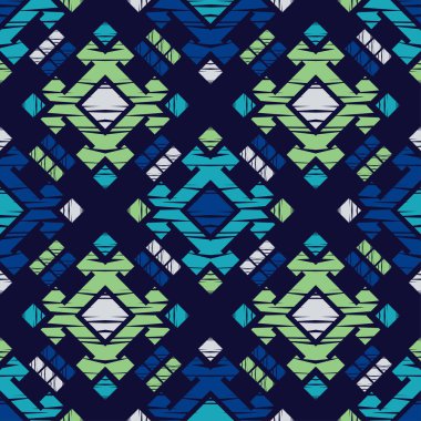 Etnik boho seamless modeli. Nakış kumaş üzerine. Patchwork doku. Dokuma. Geleneksel süs. Kabile desen. Halk motif. Duvar kağıdı, tekstil, ambalaj, web sayfası arka planı davetiye, için kullanılabilir.