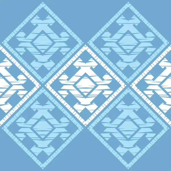 Бесшовный Рисунок Этнического Бохо Вышивка Ткани Пэтчворк Текстуры Плетение Традиционное — стоковый вектор