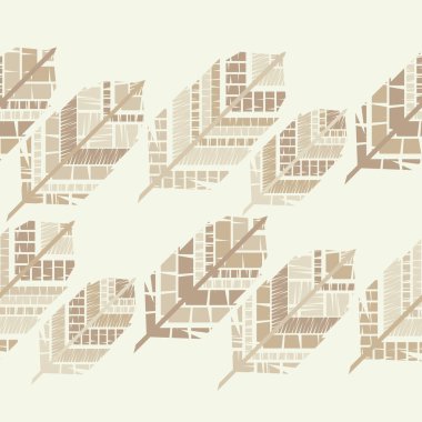 Hint renkli tüyleri. Kusursuz desen. Vektör illüstrasyon. Duvar kağıdı, tekstil, davetiye kartı, sarma, web sayfası arka plan için kullanılabilir.