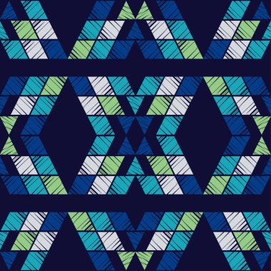 Etnik boho seamless modeli. Nakış kumaş üzerine. Patchwork doku. Dokuma. Geleneksel süs. Kabile desen. Halk motif. Duvar kağıdı, tekstil, ambalaj, web sayfası arka planı davetiye, için kullanılabilir.