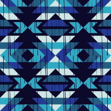 Etnik boho seamless modeli. Nakış kumaş üzerine. Patchwork doku. Dokuma. Geleneksel süs. Kabile desen. Halk motif. Duvar kağıdı, tekstil, ambalaj, web sayfası arka planı davetiye, için kullanılabilir.