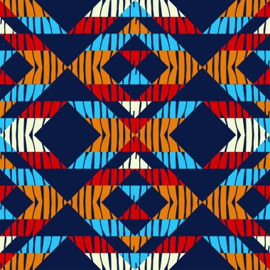 Etnik boho sorunsuz desen. Zebra çizgili doku. Patchwork doku. Dokuma. Geleneksel süs. Kabile tipi. Halk motifi. Duvar kağıdı, tekstil, davetiye kartı, sarma, web sayfası arka plan için kullanılabilir.