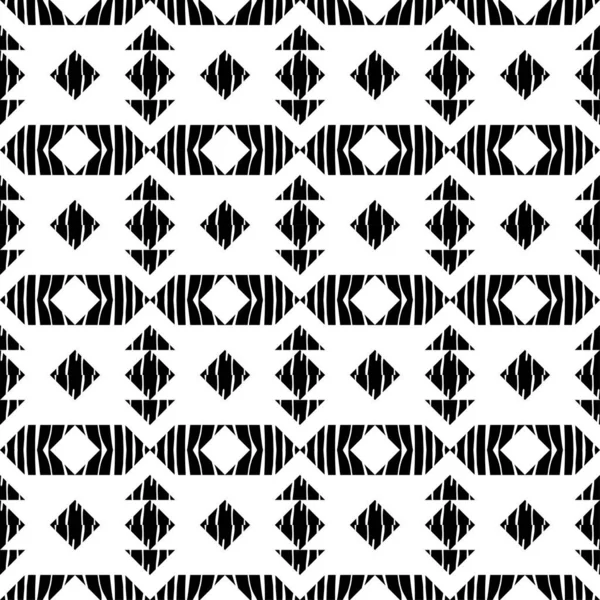 Etnische Boho Naadloze Patroon Textuur Met Zebra Strepen Patchwork Textuur — Stockvector