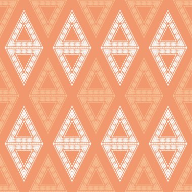 Trendy dikişsiz desen tasarımları. Etnik çizgilerin üçgenleri. Vektör geometrik arka plan. Duvar kağıdı, tekstil, davetiye kartı, sarma, web sayfası arka plan için kullanılabilir.