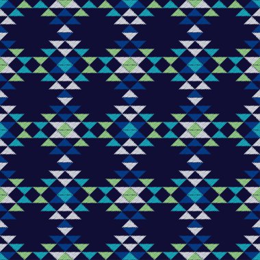Etnik boho sorunsuz desen. Kumaş üzerine nakış. Patchwork doku. Dokuma. Geleneksel süs. Kabile tipi. Halk motifi. Duvar kağıdı, tekstil, davetiye kartı, sarma, web için kullanılabilir.