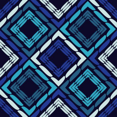 Etnik Boho Dikişsiz desen. Dantel. Kumaş üzerine nakış. Patchwork dokusu. Dokuma. Geleneksel süs. Kabile deseni. Halk motif. Duvar kağıdı, tekstil, sarma, Web için kullanılabilir.